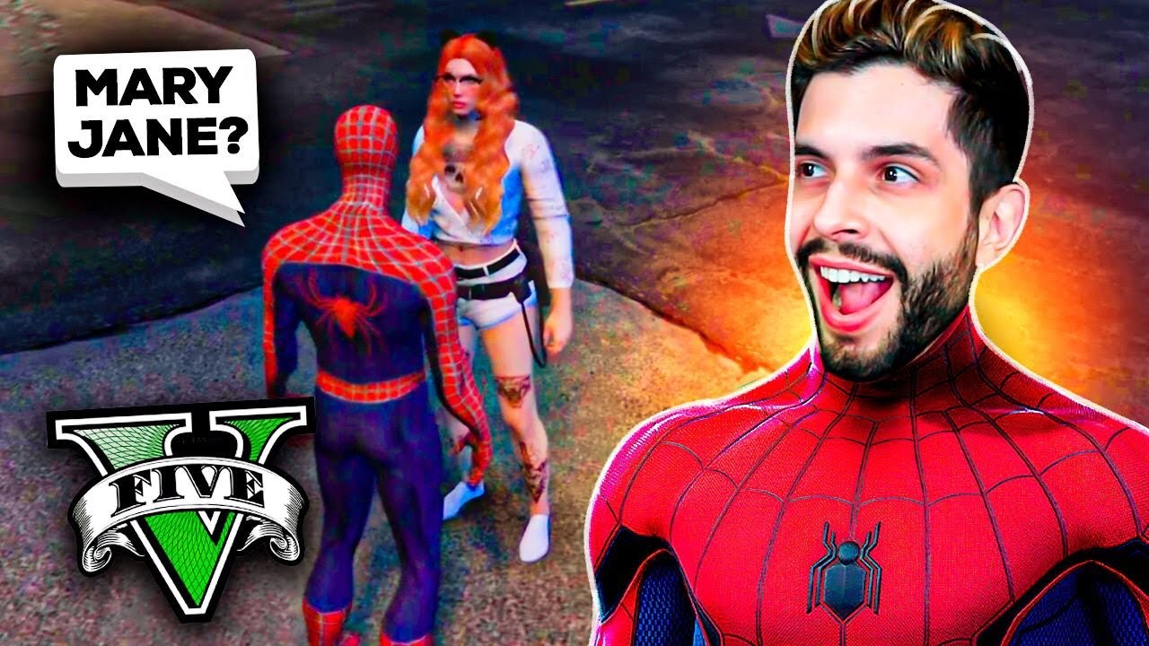 VIREI O HOMEM ARANHA E TROLLEI GERAL NO GTA RP!!