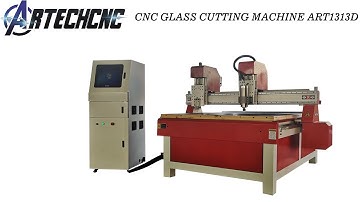 CNC Glass cutting machine and cnc router for wood and glass from Artech CNC