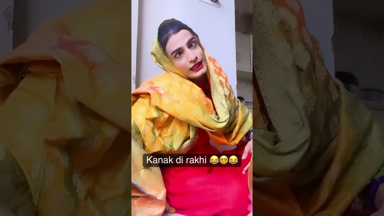 Kanak di rakhi 😂😂 