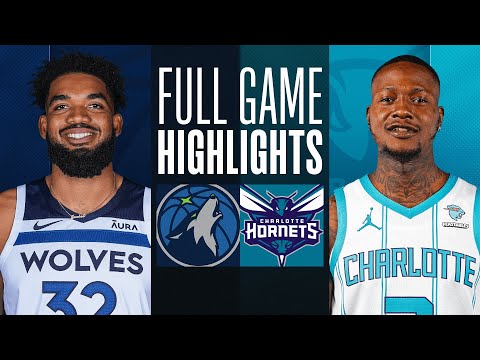 TIMBERWOLVES at HORNETS | FULL GAME HIGHLIGHTS | December 2, 2023