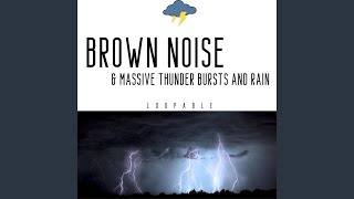 Sleepy Rainfall, Brown Noise (Loopable)