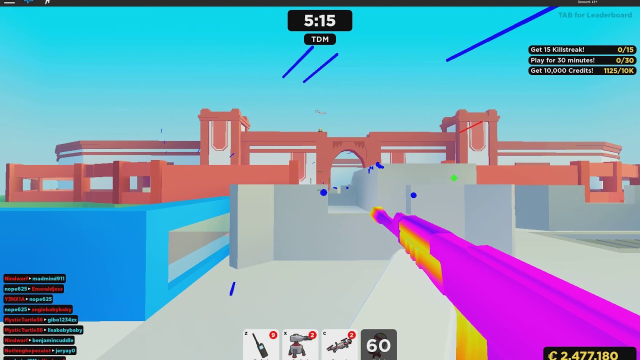 Roblox Big Paintball Guns YouTube