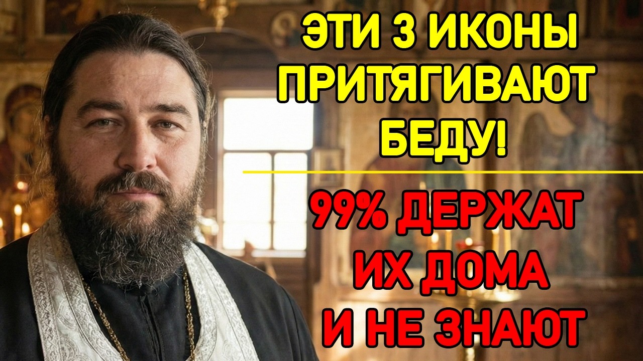 ЭТИ ИКОНЫ НЕЛЬЗЯ ДЕРЖАТЬ В ДОМЕ! 3 изображения, которые путают со святыней. Священник предупреждает