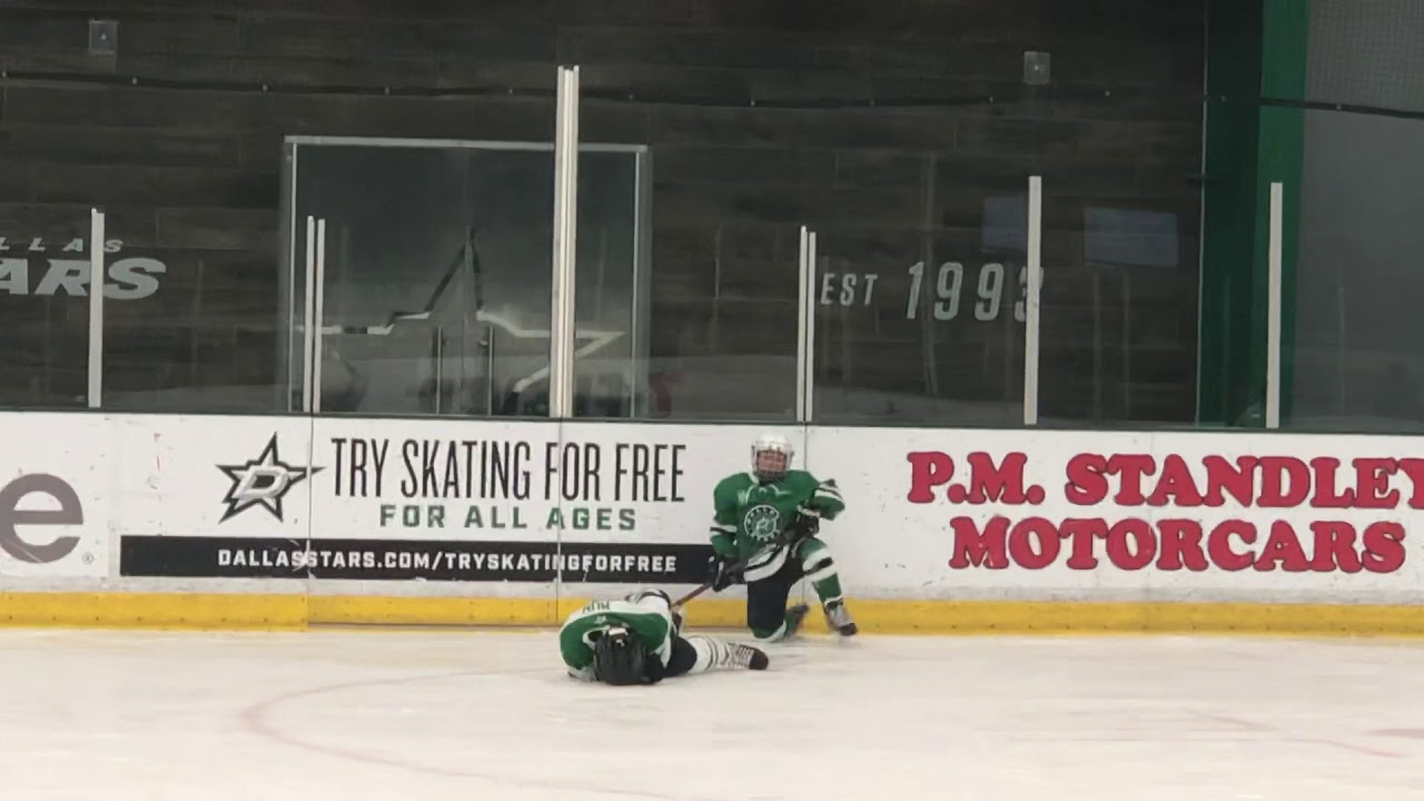 Hockey accidents on ice YouTube