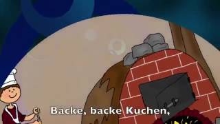 Backe, backe Kuchen - اغنيه الخباز من أجل تعلم اللغة الالمانية