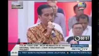 Debat Capres 22 Juni 2014 - Politik Internasional & Ketahanan Nasional