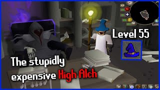 The stupidly expensive High Alch // onechunk Ironman #10