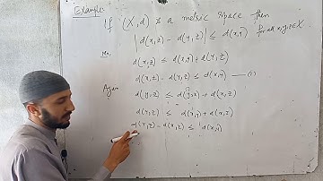Inequality in metric space
