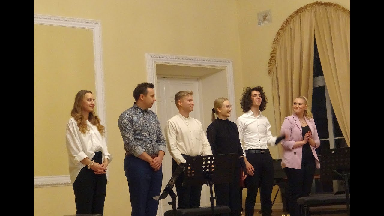 XXV Akordeono festivalis „Vilnius 2022“ . J. Sibelijaus Muzikos akademijos akordeono virtuozai.