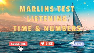 Marlins Test For Seafarer - Listening