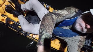 I Put Cameras On and Under a Dock at Night and Saw This!