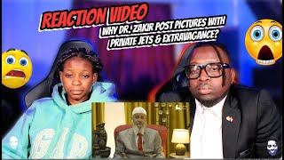 Why Dr. Zakir Post Pictures with PRIVATE JETS & EXTRAVAGANCE? | REACTION