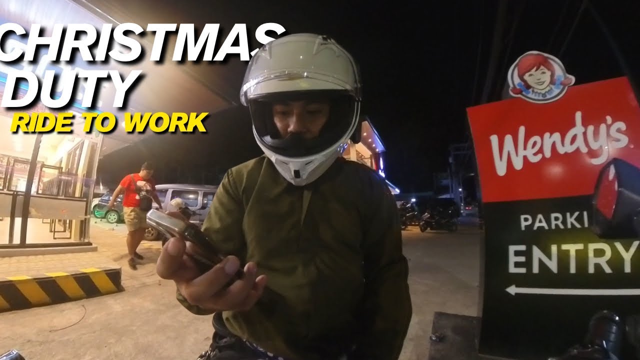 PRE CHRISTMAS RIDE TO DUTY | Yvann Vlogs