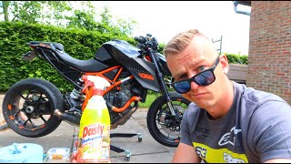 KTM 1290 Superduke R *Project* Ep4 : Suspension & Wheels Removal