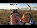 How Close Can We Get To the Airplanes Landing?  Tampa International Airport!