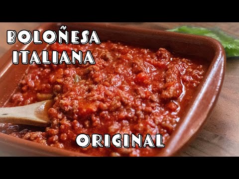 Video: Tagliatelle Con Salsa Boloñesa
