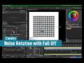 Noise Rotation With Fall Off - Cavalry Animation Tutorial