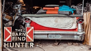 Tripower Oldsmobile Super 88 and forgotten cars that must go! | Barn Find Hunter  Ep. 59