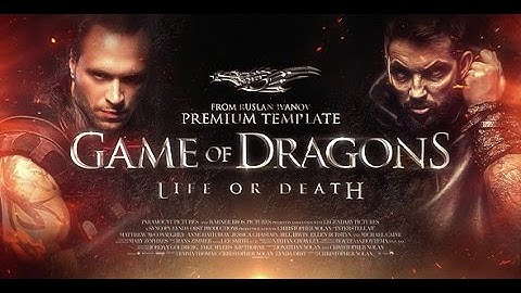 Trailer Game of Dragons - After Effects | Videohive Projects