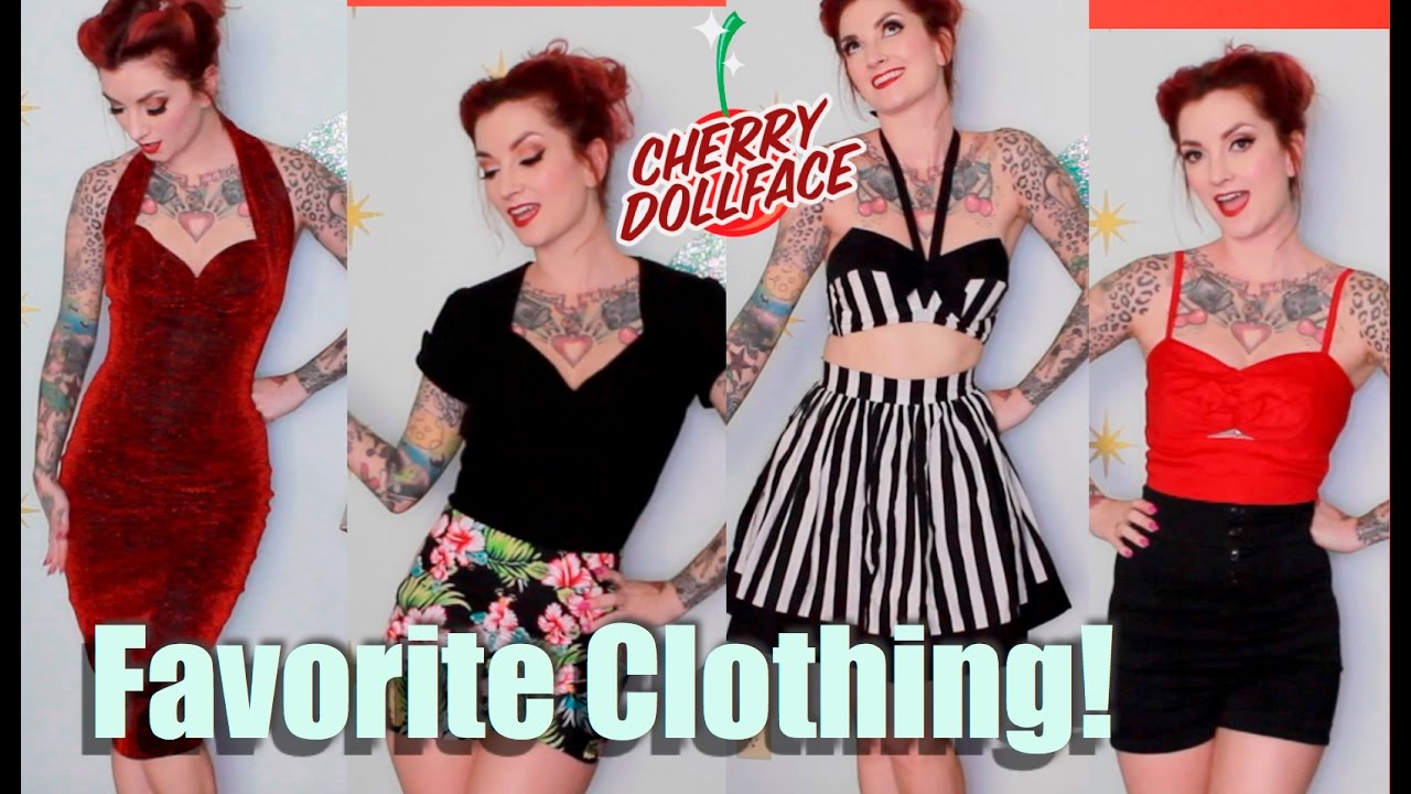 My Favorite Pinup & Rockabilly Clothing Companies! by CHERRY DOLLFACE 