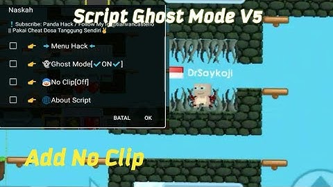 Script Ghost Mode V5 | GrowTopia 2020
