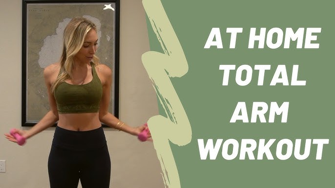 Ultimate 8 MINUTE TONED ARMS WORKOUT. Quick & Intense At Home. 