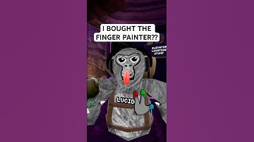 You can BUY the Finger Painter??  #gorillatag #fingerpainter