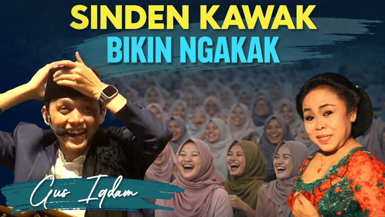 SINDEN KAWAK BIKIN NGAKAK, LUCU PARAH ‼️ NGAJI NGOPI BARENG GUS IQDAM