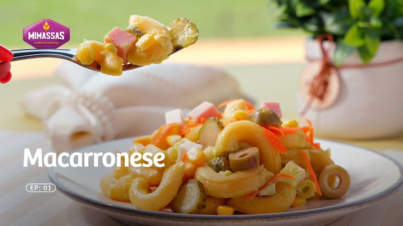 COZINHA MIMASSAS 2ª TEMPORADA - EPISÓDIO 01: MACARRONESE