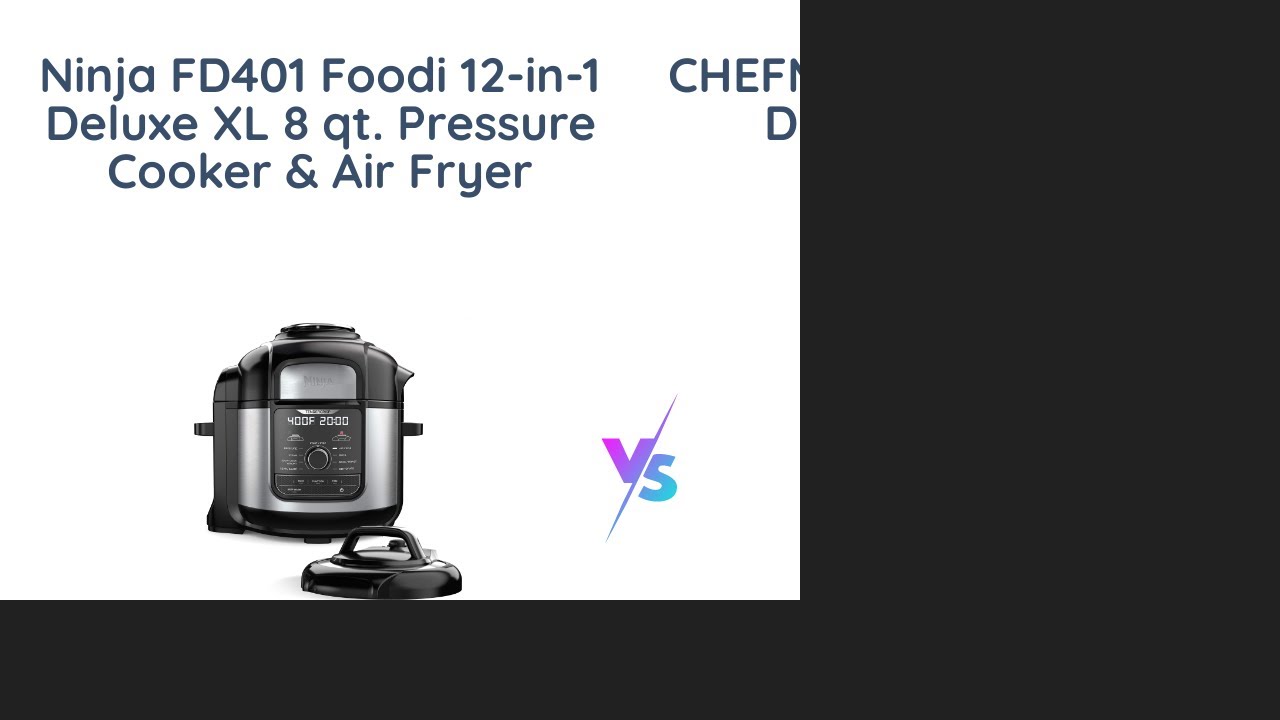 Ninja 8 Quart Foodi 12-in-1 Deluxe XL Pressure Cooker + Air Fryer - FD401