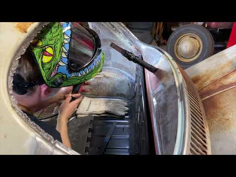VW Beetle Package Tray Install – Fit & Welded