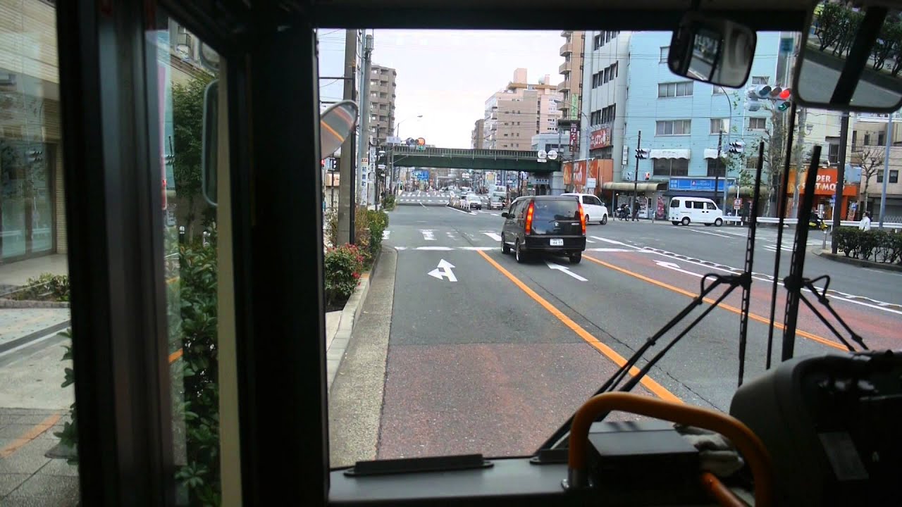 【前面展望】横浜駅西口～黄金町～滝頭【横浜市交通局・102系統】