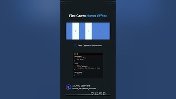🔍 Flex Grow Hover Effect with CSS | Smooth Expansion Animation Tutorial #webdevelopment