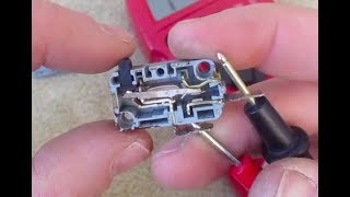 Microswitch HOW IT WORKS! Inside a Microswitch Snap Action switch End switch or Cherry Switch