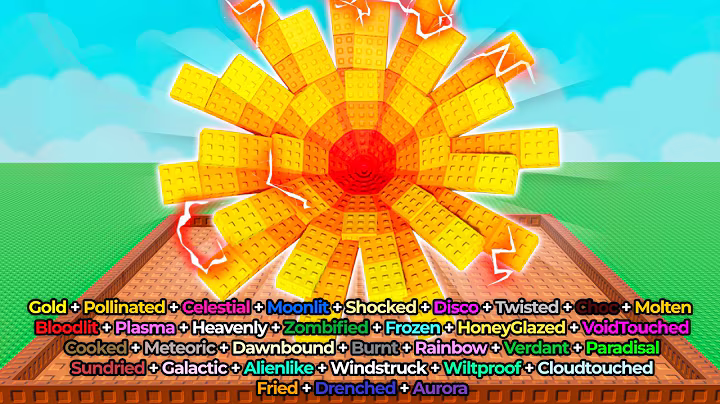 Growing EVERY MUTATION on BURNING BUD in Grow A Garden..