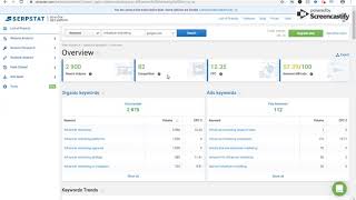 SERPSTAT TUTORIALS RANK PRO