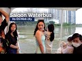 Saigon waterbus  ho chi minh city vietnam  richard nomad walking tour