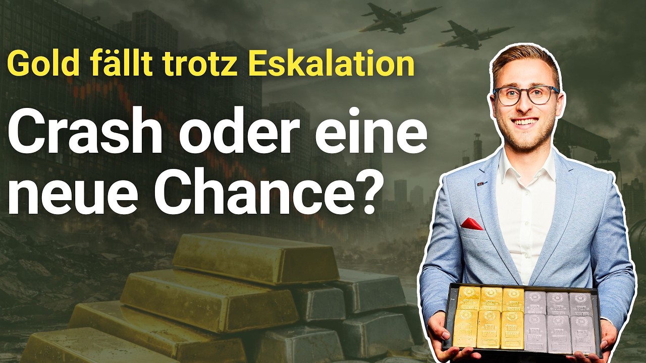 Panik an den Märkten - Crash oder Chance für Gold und Silber!?