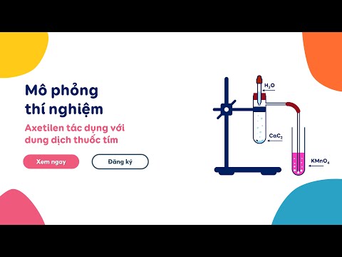 Video [Mô phỏng thí nghiệm] ????⚗️C2H2 KMnO4 ????⚗️ Acetylene... - youtube