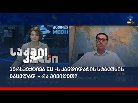 პერსპექტივა EU -ს კანდიდატის სტატუსის ნაცვლად  - რა მივიღეთ?