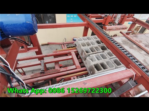 Teach how to operation block packing stacking machine   stacker  Despaletizador e Paletizador