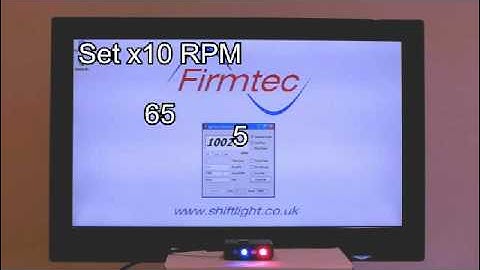 Setting the shift point digitally Firmtec SLD4