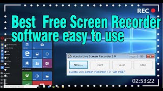 How to download ,install and use Electa live screen recorder software||Screen Recorder software Free screenshot 2