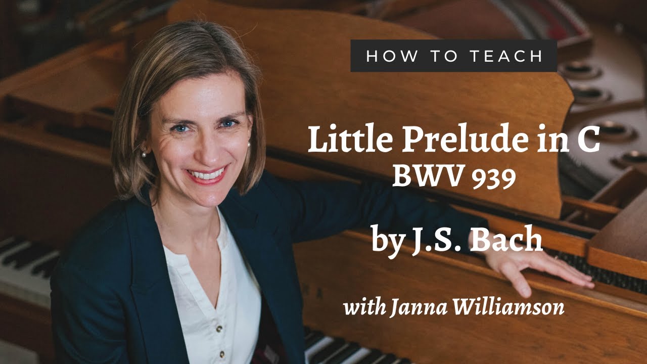 Как разучить Маленькую прелюдию до мажор Баха BWV 939