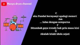 TIPE X - BOYBAND || HANYA DRUM (DRUM ONLY  LIRIK&CHORD)