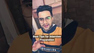 Best Tips for Interview Preparation 🔥 #shorts