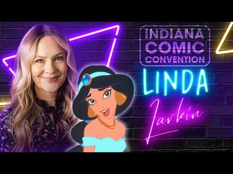 Princess Jasmine Herself: Linda Larkin Full Panel @ Indiana Comic Convention 2026