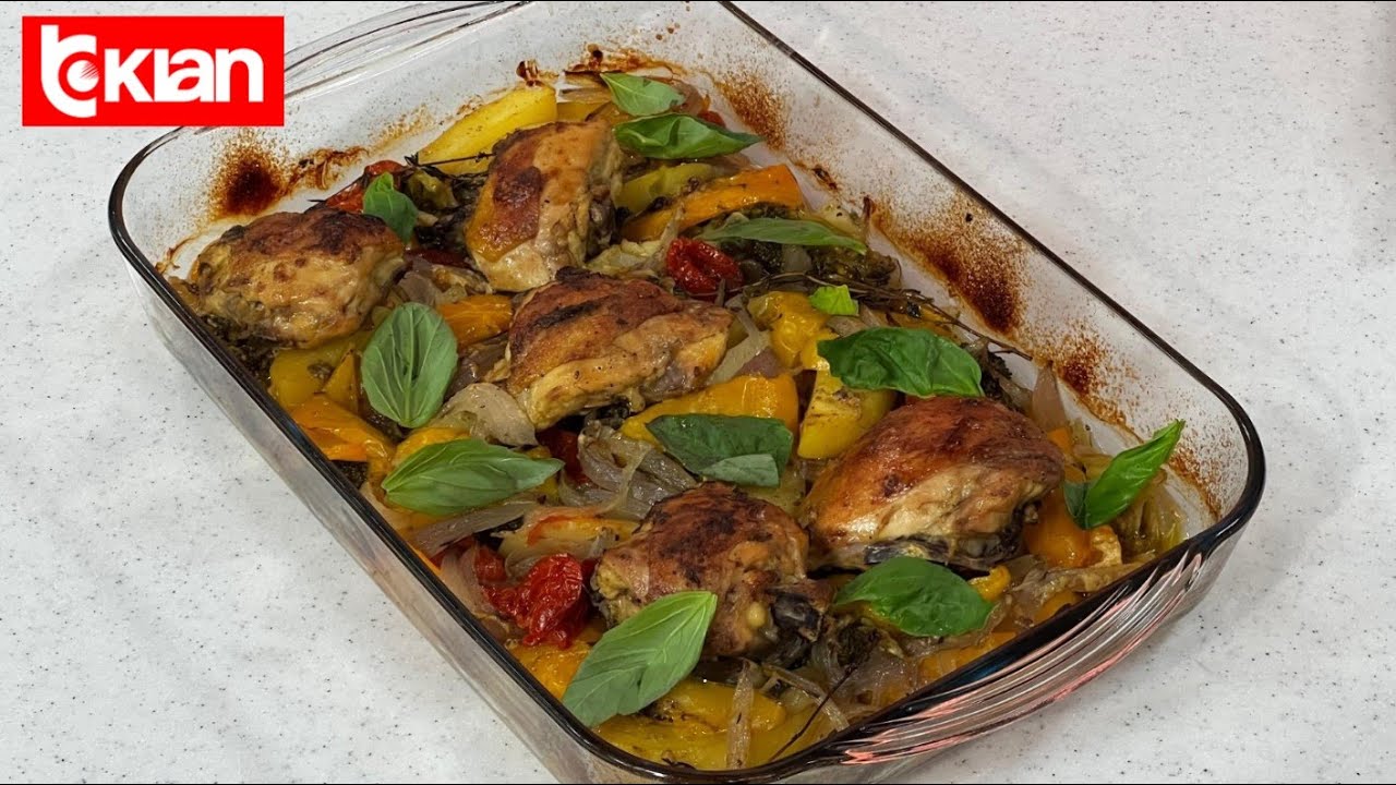 Shije Shtëpie - Pulë krokante me perime të buta në furrë nga Znj. Vjollca - Tv Klan