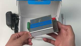 2 Channels GSM Relay Switch CL2-GSM CALL SMS Remote Control Light, Curtains, Garage Door, Water Pump