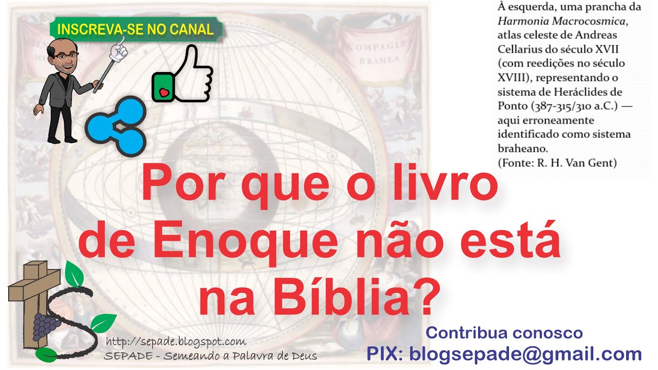 Porquê o livro de Enoque não está na Bíblia - YouTube